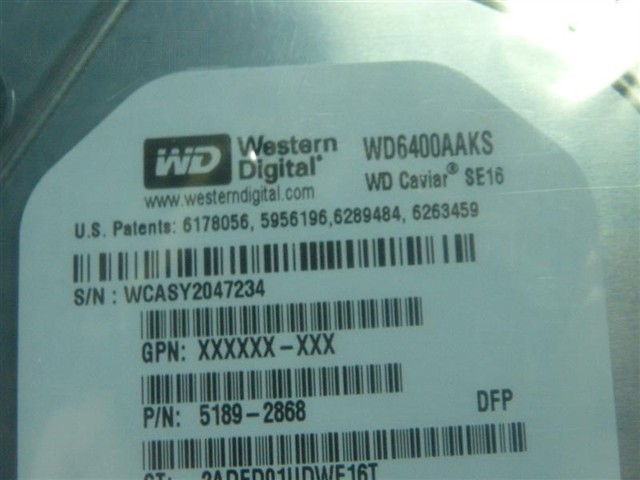 ��������640GB/7200ת/16M/����(WD6400AAKS)Ӳ�� ����鿴��һ��