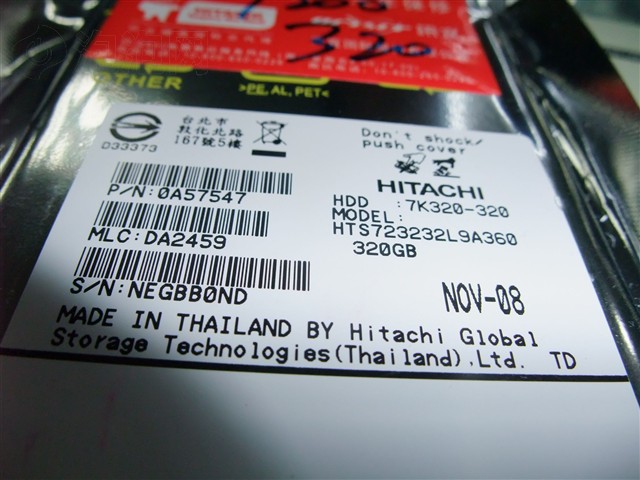 ����320G/7200ת/16M/����/�ʼǱ�Ӳ�� ����鿴��һ��