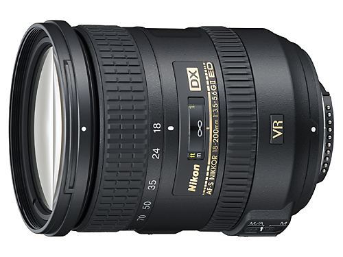尼康AF-S DX 尼克尔 18-200mm f/3.5-5.6G ED VR II镜头 点击查看下一张