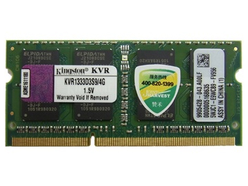 ��ʿ��4G DDR3 1333 �ʼǱ�(KVR1333D3S9/4G)ͼƬ1