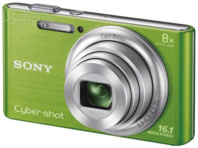 索尼W730 数码相机 绿色(1610万像素 2.7英寸