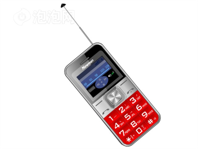 纽曼V5 移动联通版2G直板老人手机(红色)其他图片下载 图片大全 第1张_泡泡网