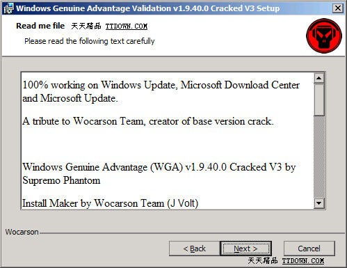 Windows Genuine Validiation Patch By The Wolf