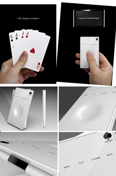 生活小玩意有趣的扑克牌遥控器