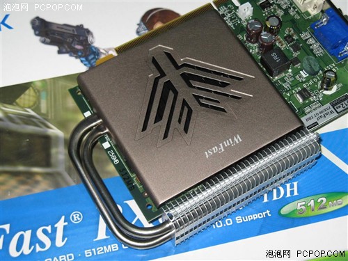 双热管静音散热!丽台新版8500gt到货