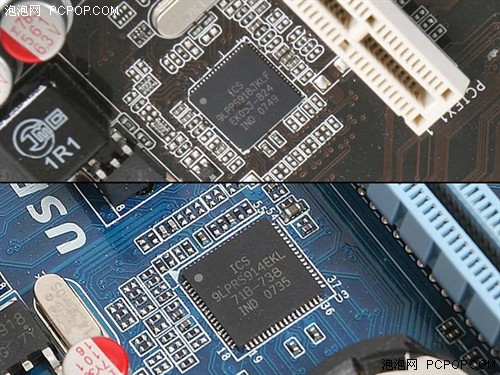 游戏超频必备 p45两个芯片体现大智慧