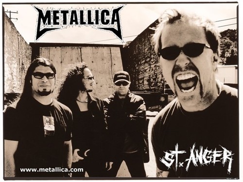 metallica是由主唱兼吉他手james hetfield和鼓手lars ulrich于1981年