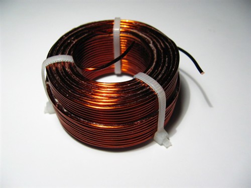 纯手工绕制的电感线圈