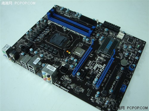 显卡混插更实惠 微星p55a fuzion长啥样