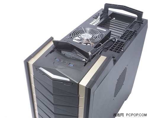 diy机箱中的精英银欣乌鸦3简单测试