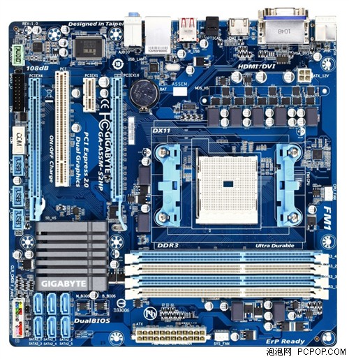技嘉新款a55主板重返a55芯片组怀抱!