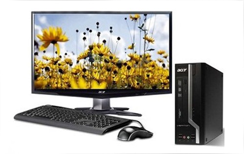 宏碁vx275臺式電腦標配20英寸液晶顯示器,內置intel 奔騰雙核e6600