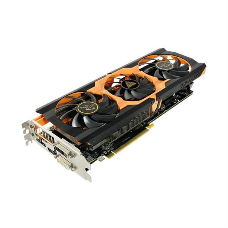 2k单芯旗舰 蓝宝石r9 280x黑钻版显卡