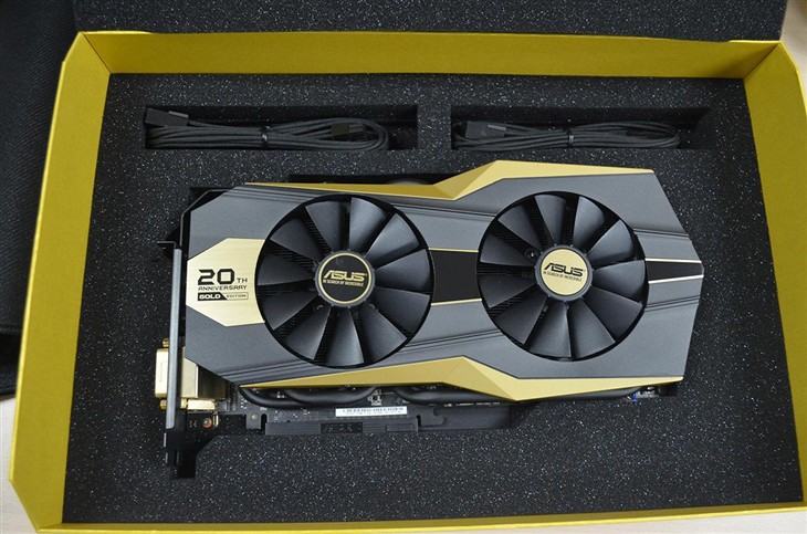 颜值超高华硕20周年黄金版gtx980图赏