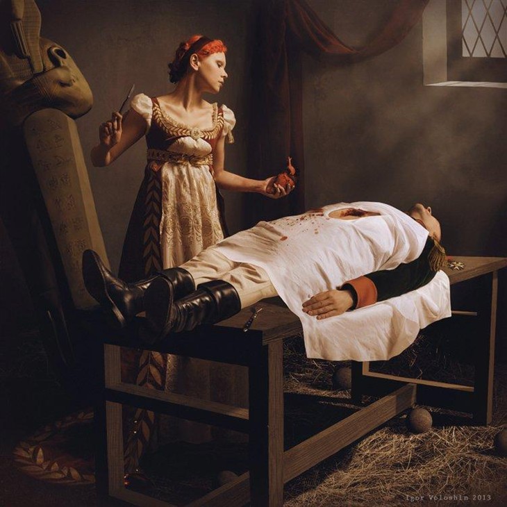 作品欣赏:乌克兰摄影师的西洋画意摄影