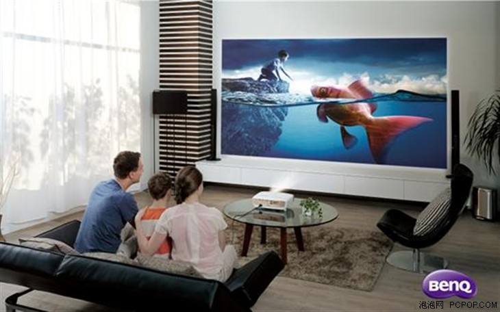 明基色准投影机w3000 呈家庭影院盛宴