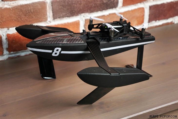 水空两栖 parrot hydrofoil水翼艇体验