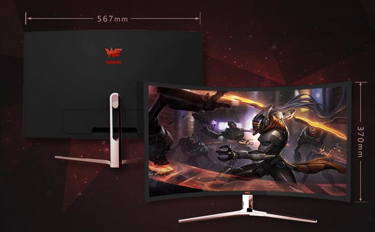 we首款定制显示器hkcg7双十一预售