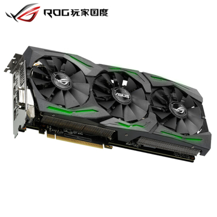 华硕rog strix gtx 1070 ti游戏显卡售4299元
