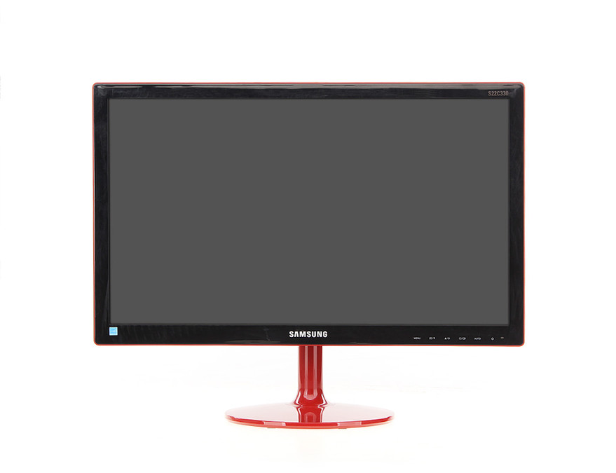 新红韵时尚!三星s22c330h显示器开箱