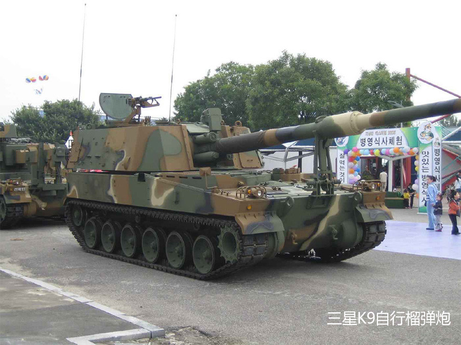 装甲车和自行火炮,是三星techwin的招牌产品