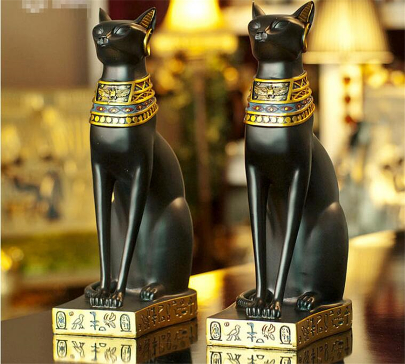 ◤埃及 黑猫神像◢