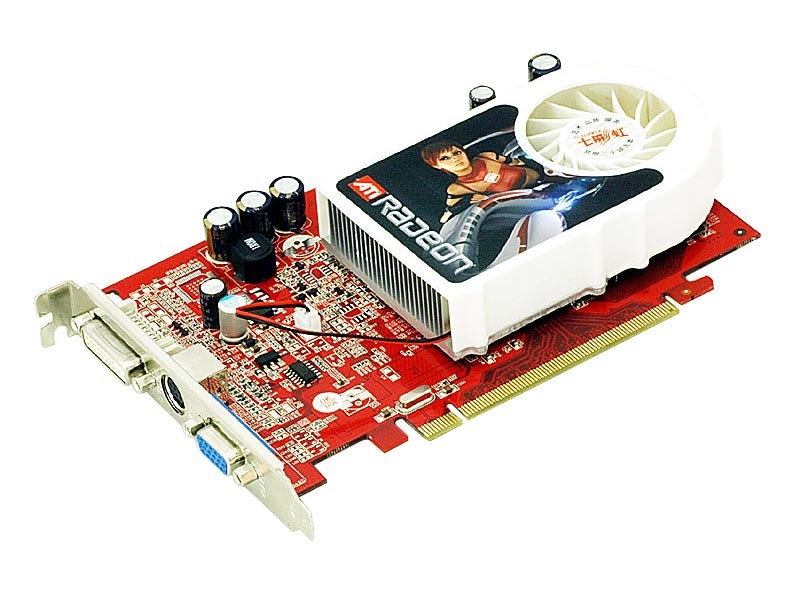 七彩虹镭风x1600xt-gd3 up烈焰战神显卡原图 高清图片 镭风x1600xt