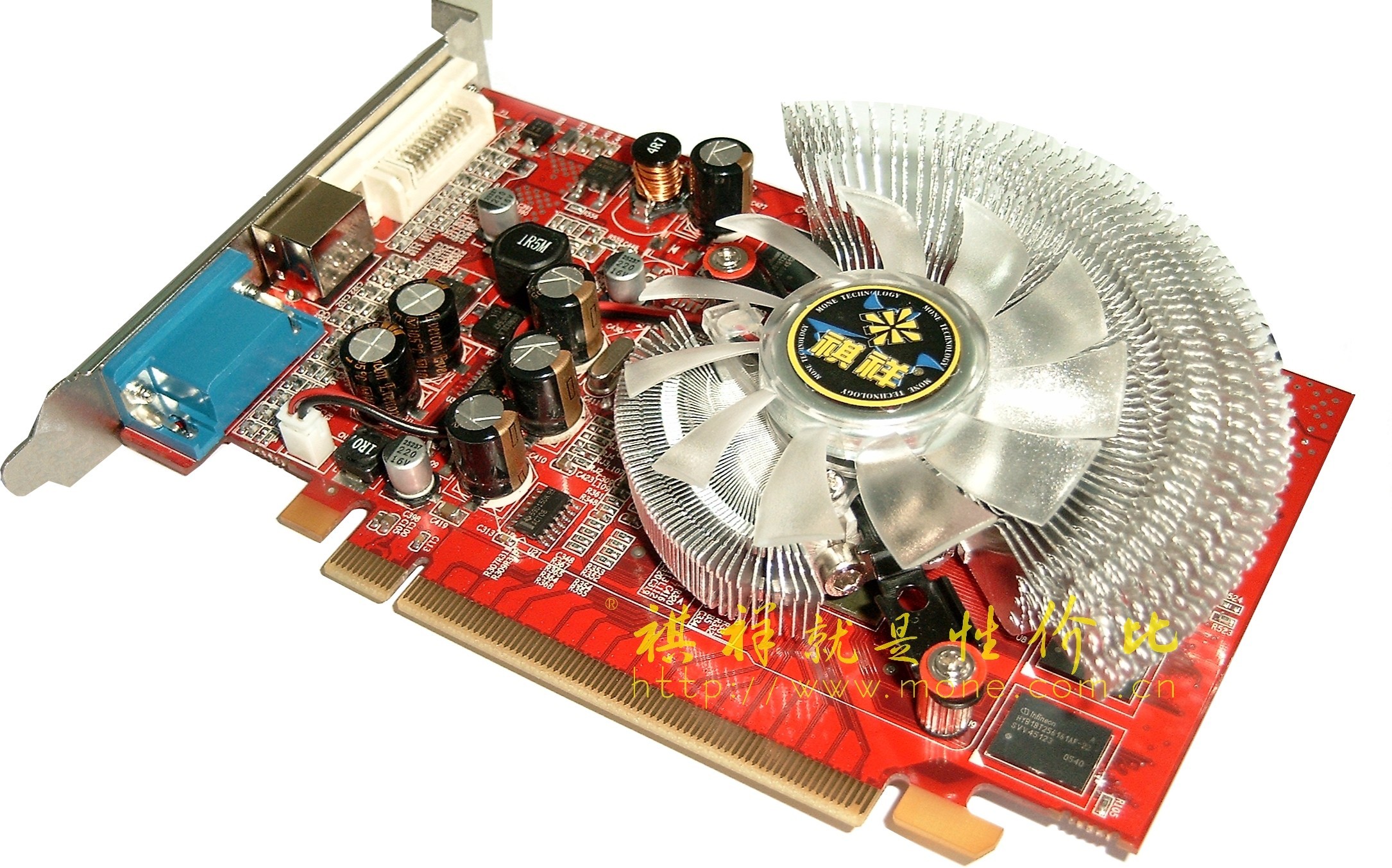 祺祥极风7600ge 256m ddr2狂超版显卡原图 高清图片 极风7600ge 256m