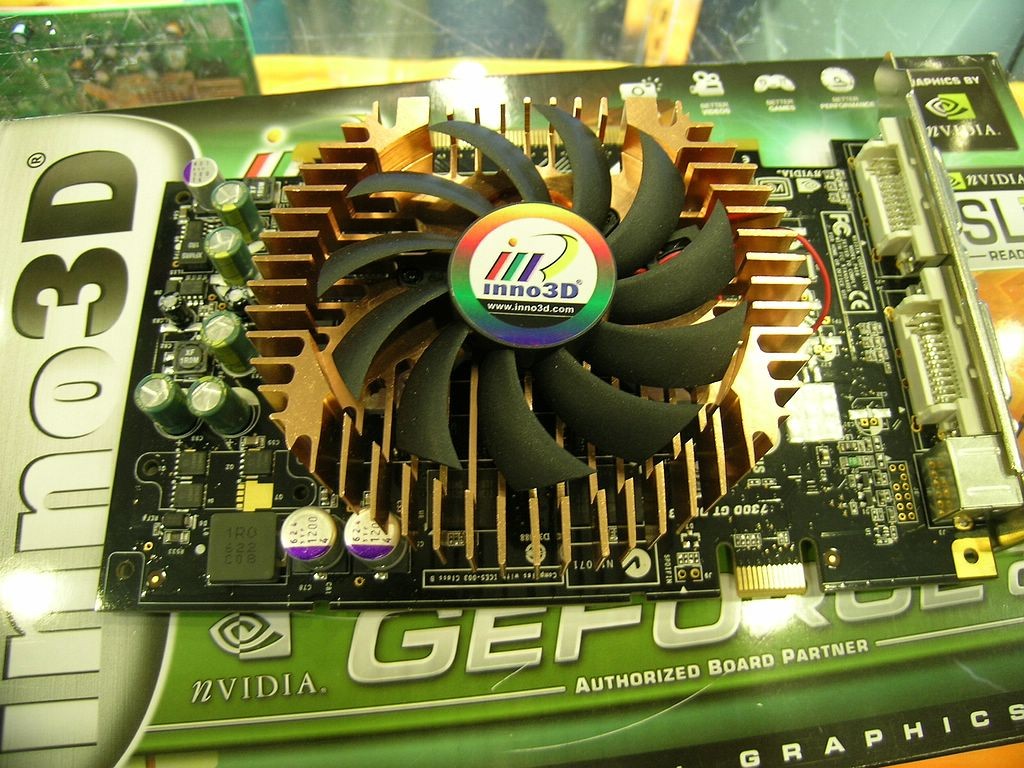 映众7300gt游戏王子 加强版显卡原图 高清图片 7300gt