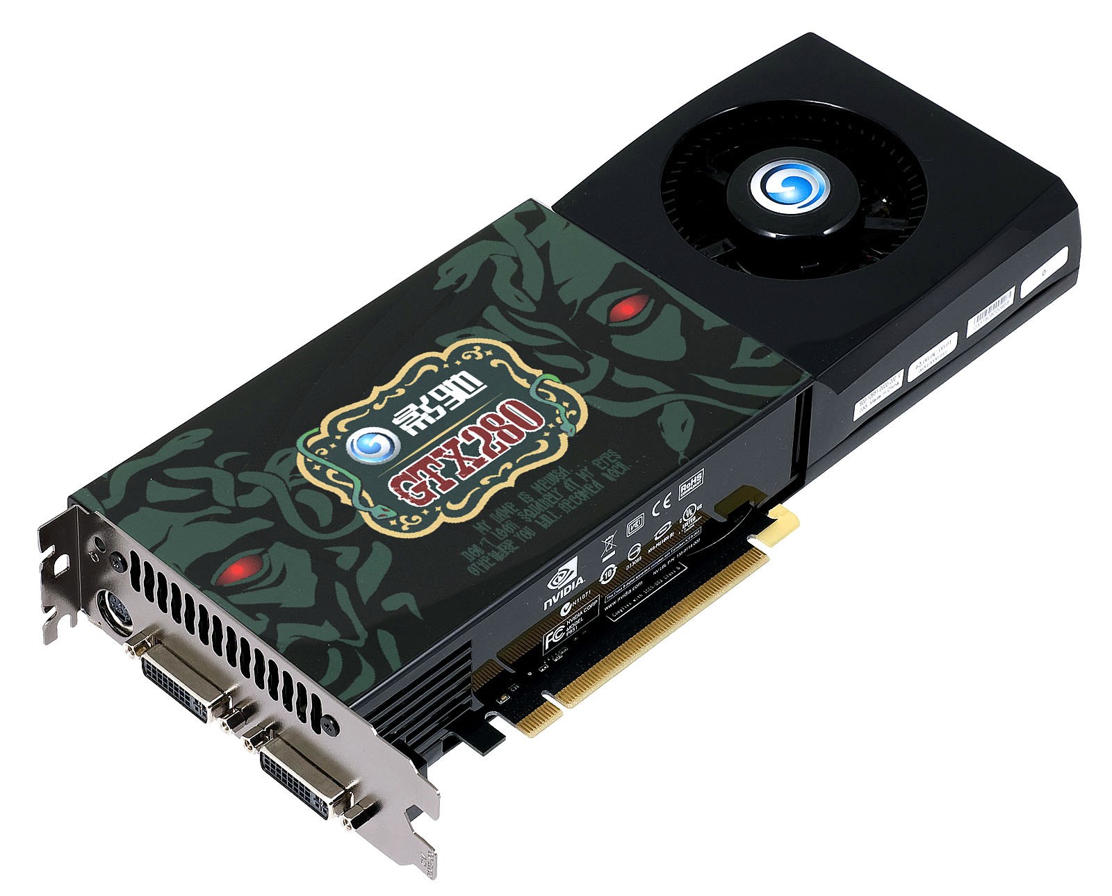 影驰geforce gtx280显卡原图 高清图片 geforce gtx280图片下载 第39