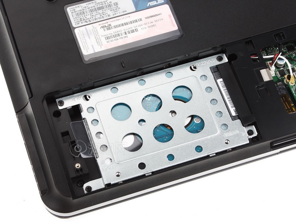 华硕n55xi263sf-sl拆机图片7