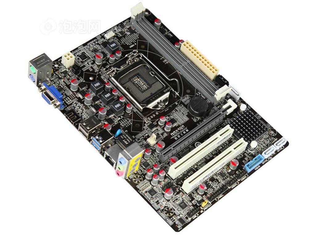 梅捷ms-b75me turbo主板原图 高清图片 ms-b75me turbo图片下载 第1页