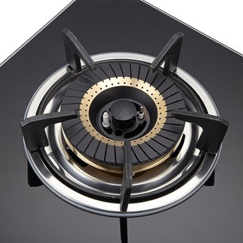 韩派jzy-gzx524-b19全黑钢化玻璃面燃气灶 液化气图片4