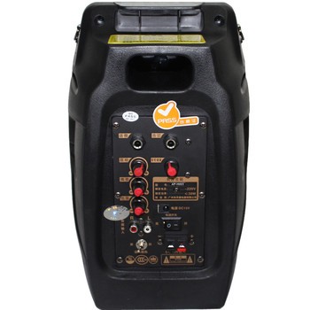 天谱【货到付款】 a6 电瓶充电插卡广场舞音箱 黑色迷你音响原图 高清