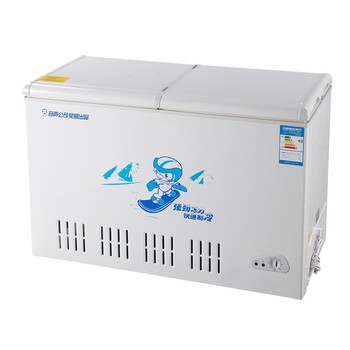 友田kcd-296h 296升冷藏冷冻双温大冷柜 冰柜卧式图片2