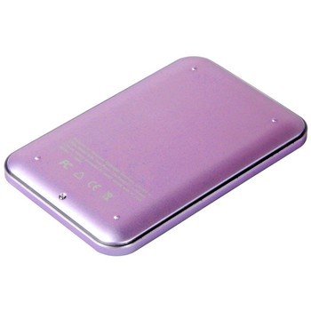 锂聚合物电芯 隐藏式双usb充电口 内置sd读卡器 紫色原图
