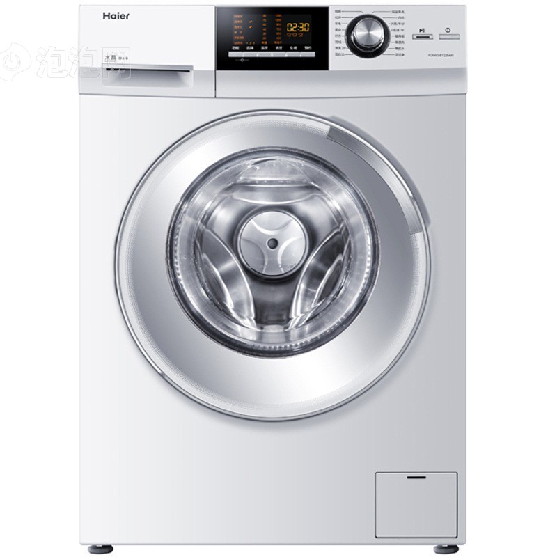 海尔(haier xqg60-b1226aw 6公斤全自动变频滚筒洗衣机(瓷白色)图片1