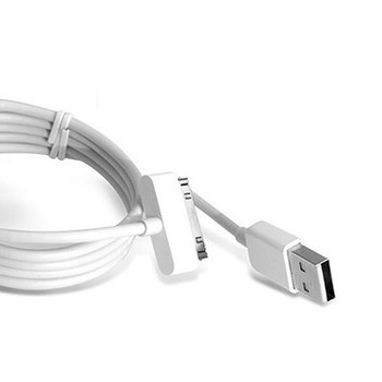 冠熙苹果4s新款数据充电线 适用于iphone4/4s/new ipad3/2代 白色图片