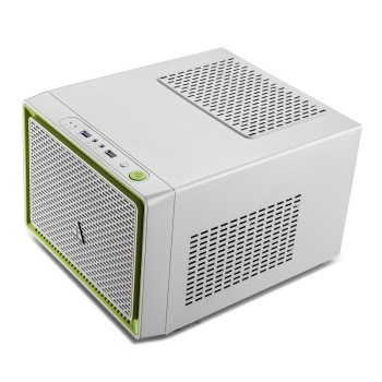 金河田21 预见 n-1 mini 珍珠白机箱 (原生u3/10秒开机ssd/水冷/原生