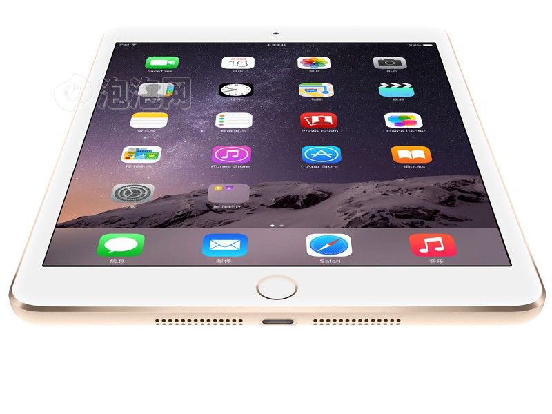 9英寸平板电脑(苹果 a7/2g/64g/2048×1536/ios 8/金色)大图