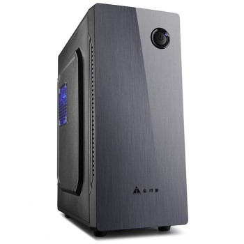 金河田21 预见 n-5 mini 金属黑机箱 (原生u3/10秒开机ssd/背线/180度