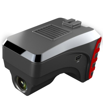 > acco v100云电 子狗行车记录仪一体机 自动升级流动固定测速1080p