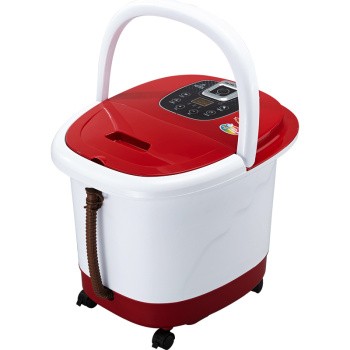 zd7l-st856a 深桶洗脚盆足浴器电动按摩洗脚桶 红色图片5