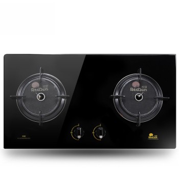 火力大 更省气 黑色 天然气烟机/灶具原图 高清图片 红日(redsun)3328