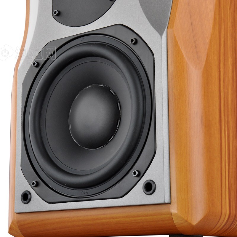 申士天籁四号 高保真hifi音箱 发烧书架音箱无源监听桌面音响黄色图片