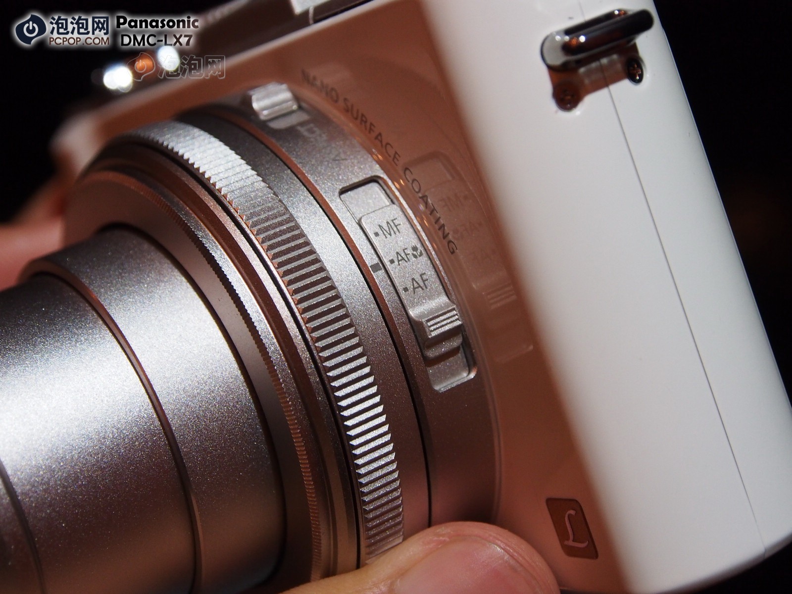 查看松下lx7 数码相机 白色(1010万像素 3英寸液晶屏 3.