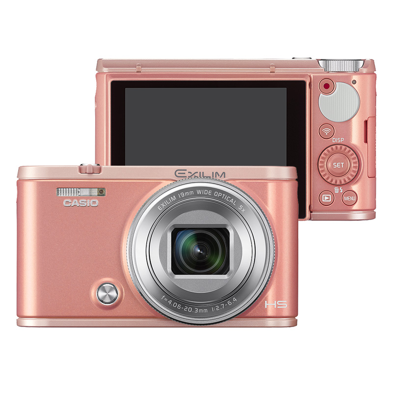 查看卡西欧zr5500 粉色(1210万像素 3.