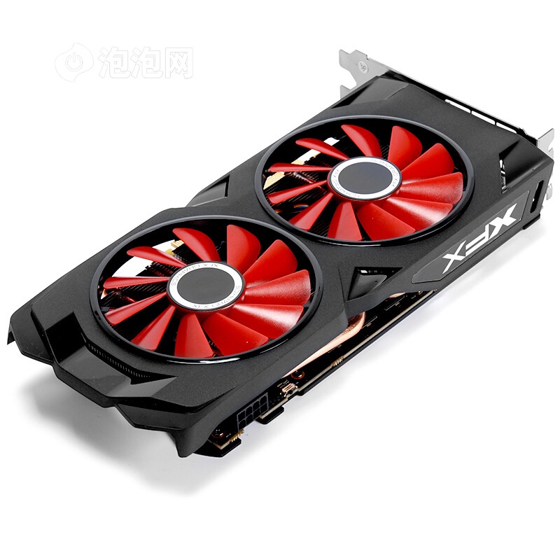 xfx讯景rx 570 4g 黑狼版 1264/7000mhz-1284/7100mhz 4g 256bit gddr