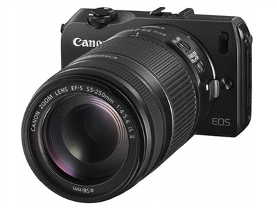 佳能eos m套机(ef-m 18-55mm,ef-m 22mm,90ex闪光灯) 黑色