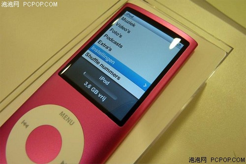 苹果ipod nano 4红色版 真机开包实录_-泡泡网